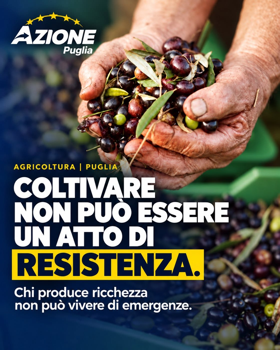Coltivare non può essere un atto di resistenza.