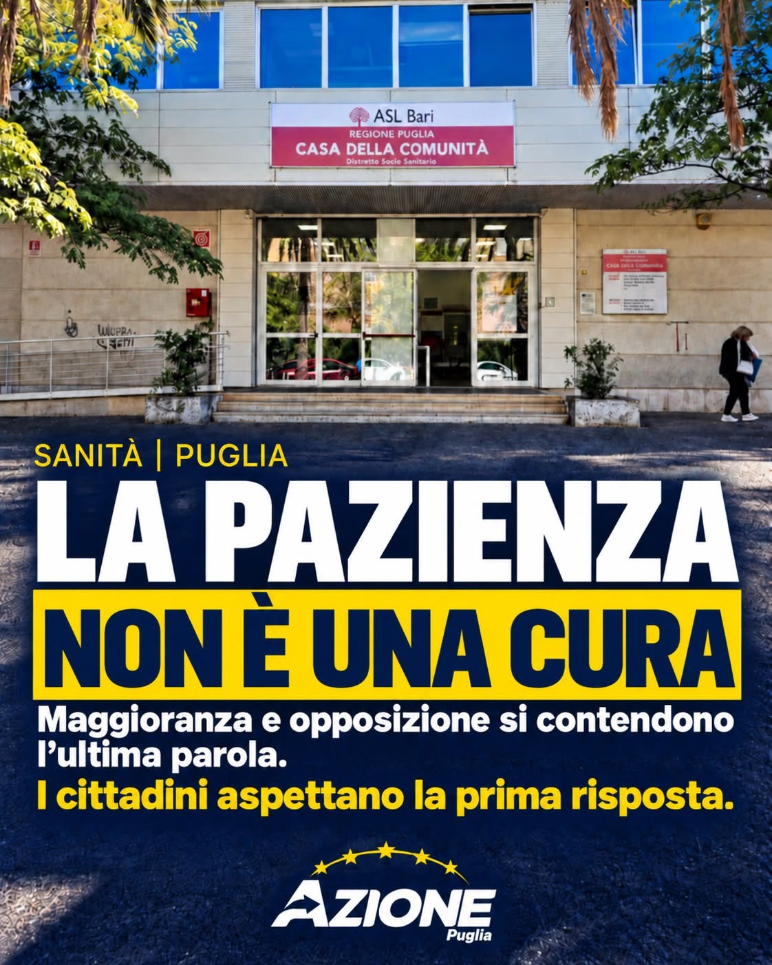 La pazienza non è una cura.